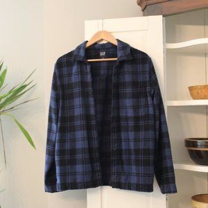 Gap Flannel Shirt Jacket